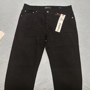 Rep Purple Brand Men's Black Skinny Jeans